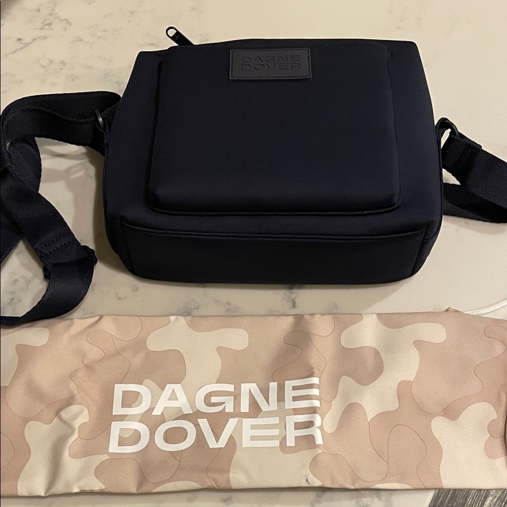 Dagne Dover Navy Micha Neoprene Crossbody
